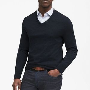 Banana Republic V-Neck Sweater (Luxury Blend)